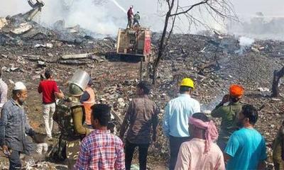 ভারতে আতশবাজি কারখানায় বিস্ফোরণে নিহত ১১