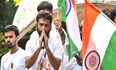 জাতীয় পতাকা হাতে ১৬ অক্টোবর দিল্লিতে মিছিলের ডাক অভিজিৎ দিপকের
