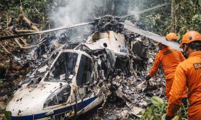 ইন্দোনেশিয়ায় হেলিকপ্টার বিধ্বস্ত 