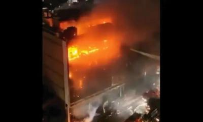 শপিং মলে ভয়াবহ আগুন, নিহত ৫০