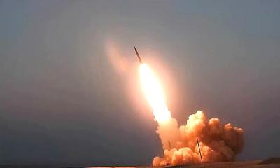 ট্রাম্পের ভাষণের পরই ইসরায়েলে ইরানের ক্ষেপণাস্ত্র হামলা