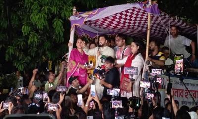 ‘পেছনে ফেরার সুযোগ নাই, দাবি না মানা পর্যন্ত যাব না’