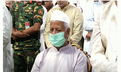 জাতীয় ঈদগাহে ঈদের নামাজ আদায় করলেন প্রধান উপদেষ্টা