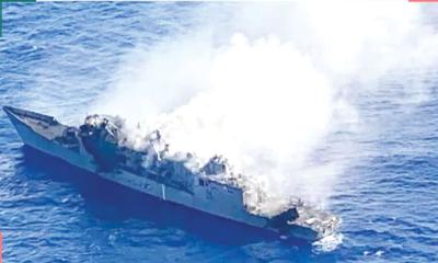 ইরানের ২০ জাহাজ ডুবিয়ে দেওয়ার দাবি যুক্তরাষ্ট্রের