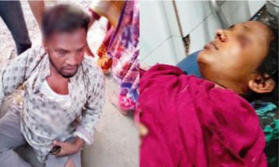ইউপি সদস্য ও তার স্ত্রীকে কুপিয়ে জখম