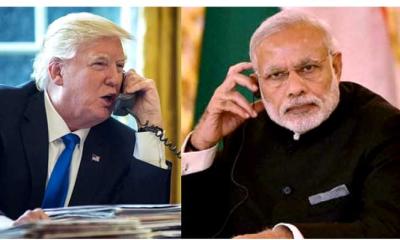 কাশ্মীরে হামলা: মোদিকে  ফোনে যে বার্তা দিলেন ট্রাম্প