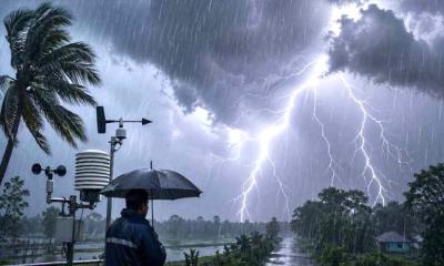 দেশের ১৮ অঞ্চলে ঝড়সহ বজ্রবৃষ্টির শঙ্কা