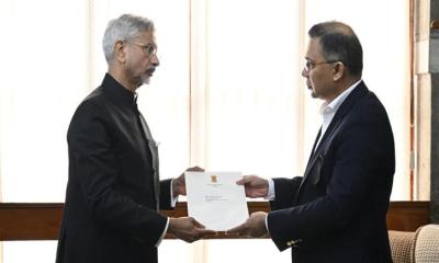 মোদির ব্যক্তিগত চিঠি তারেক রহমানের কাছে পৌঁছে দিয়েছি : জয়শঙ্কর