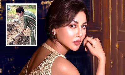 কোদাল হাতে জয়া আহসানের যে ভিডিওতে মুগ্ধ ভক্তরা