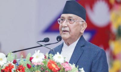 নেপালের প্রধানমন্ত্রীর পদত্যাগ