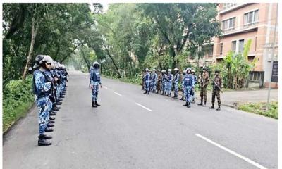 থমথমে গোপালগঞ্জ, কারফিউ চলছে