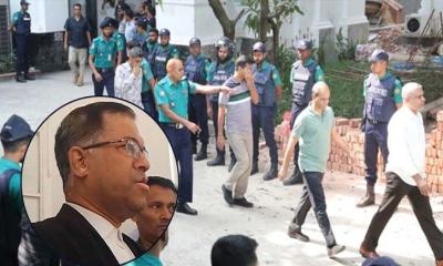 আটক সেনা কর্মকর্তাদের পক্ষে আর লড়বেন না ব্যারিস্টার সারওয়ার