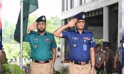 নতুন পোশাকে বাংলাদেশ পুলিশ