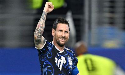 টানা সাতে সপ্তম আকাশে মেসি