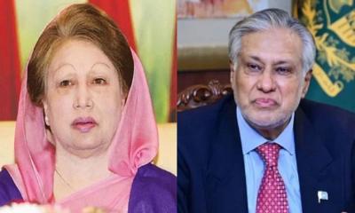 খালেদা জিয়ার সঙ্গে সাক্ষাৎ করবেন পাকিস্তানের উপ-প্রধানমন্ত্রী ও পররাষ্ট্রমন্ত্রী