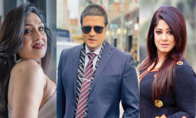 প্রকাশ্যে এলেন নায়ক ফেরদৌস, সঙ্গে ঋতুপর্ণা-মৌসুমী 