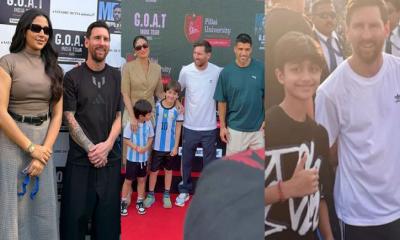 মেসির সঙ্গে ছবি তুলতে হুড়াহুড়ি, তারকাদের আচরণে ক্ষুব্ধ নেটিজেনরা