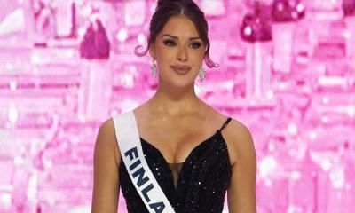 বিতর্কিত অঙ্গভঙ্গি করে মুকুট হারালেন মিস ফিনল্যান্ড