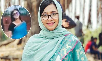 ‘শ্রাবণের মেঘগুলো’ গেয়ে শিক্ষিকা বিউটির পাশে ডা. মাহমুদা মিতু