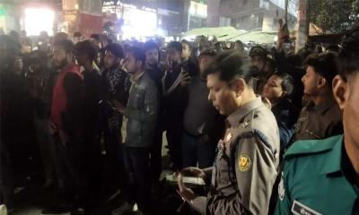 মগবাজারে ককটেল বিস্ফোরণে যুবক নিহত