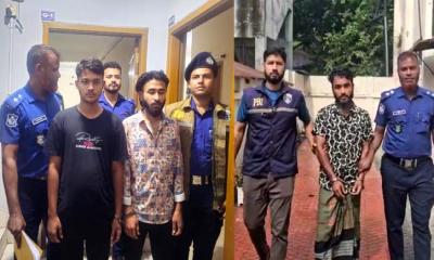 মাদক সেবনের সময় বন্ধুকে হত্যা, গ্রেপ্তার ৩