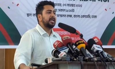 জুলাই সনদে ‘নোট অব ডিসেন্ট’ থাকবে না : নাহিদ ইসলাম