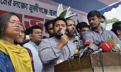 আরেকটি লড়াই শুরু হচ্ছে : নাহিদ ইসলাম