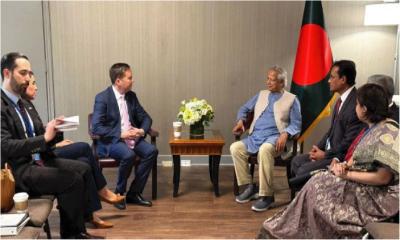 নির্বাচন অবাধ, সুষ্ঠু ‍ও শান্তিপূর্ণ হবে: নিউইয়র্কে প্রধান উপদেষ্টা 