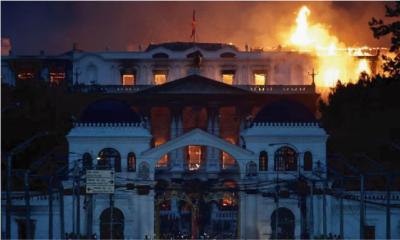 বিক্ষোভকারীদের আগুনে নেপালের সাবেক প্রধানমন্ত্রীর স্ত্রীর মৃত্যু