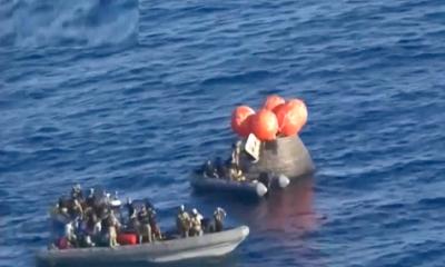 পৃথিবীতে ফিরলেন ৪ নভোচারী