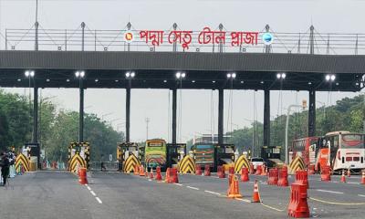 ৩৬ ঘণ্টায় পদ্মা সেতুতে টোল আদায় সাড়ে ৬ কোটি টাকা
