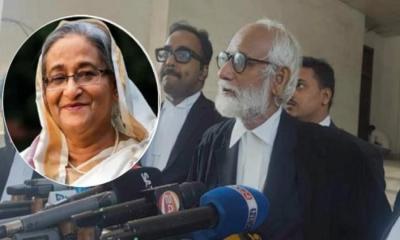 শেখ হাসিনার আইনজীবী হিসেবে নিয়োগ পেলেন জেড আই খান পান্না