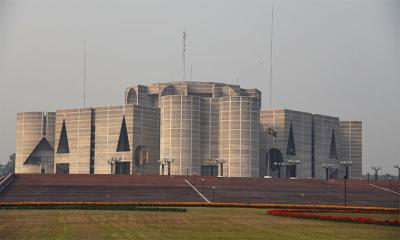 বিকেলে দ্বাদশ জাতীয় সংসদের যাত্রা শুরু