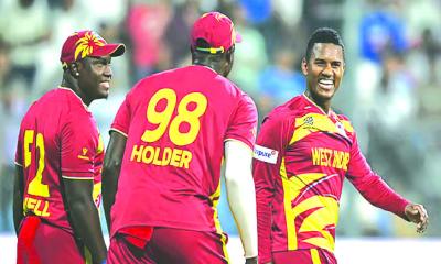 জিম্বাবুয়ের বিপক্ষে বড় জয় ওয়েস্ট ইন্ডিজের
