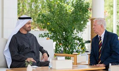 গুজব উড়িয়ে প্রকাশ্যে আরব আমিরাতের প্রেসিডেন্ট