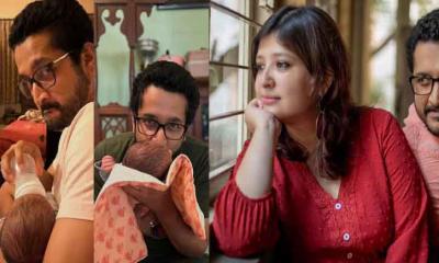ছেলেকে দুধ খাওয়াচ্ছেন পরমব্রত, ছবি প্রকাশ করে ভালোবাসায় সিক্ত দম্পতি