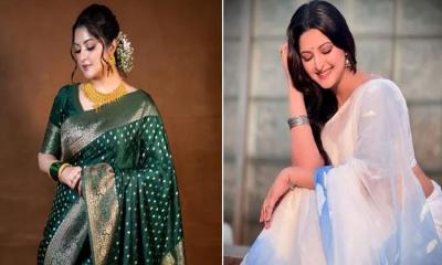 ‌‘আজ থেকে ৩০ দিন শাড়ি পরার চ্যালেঞ্জ, আসো মনুরা’