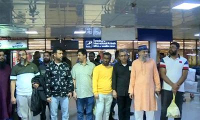 দেশে ফিরেছেন সৌদিতে গ্রেপ্তার হওয়া ১০ প্রবাসী