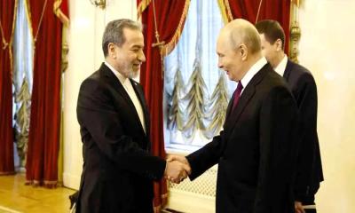 ইরানসহ মধ্যপ্রাচ্যের দেশগুলোর স্বার্থরক্ষায় সম্ভাব্য সব কিছু করব: পুতিন