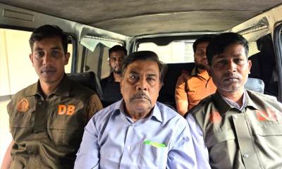 বগুড়ার তিনবারের সাবেক এমপি জিন্নাহ গ্রেপ্তার