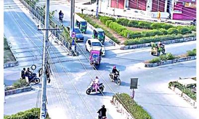 রাজশাহীর ‘বারো রাস্তার মোড়’ যেন মরণফাঁদ