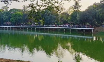 রমনা পার্কের লেক থেকে মরদেহ উদ্ধার