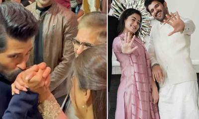 বিজয়ের হাতে চুম্বন, প্রকাশ্যে প্রেম নিবেদন রাশমিকার