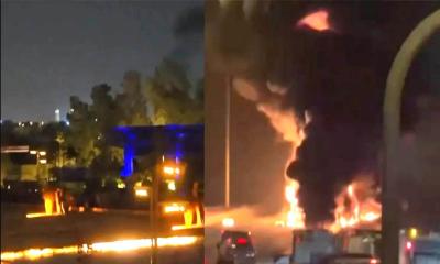 রিয়াদে মার্কিন দূতাবাসে ড্রোন হামলা