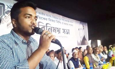 স্বতন্ত্র প্রার্থীকে পেটানোর হুমকি, ছাত্রলীগ নেতা গ্রেপ্তার