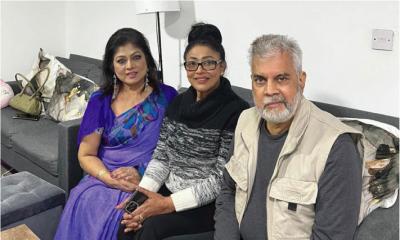 লন্ডনে ইলিয়াস কাঞ্চনের সঙ্গে দেখা করলেন রোজিনা