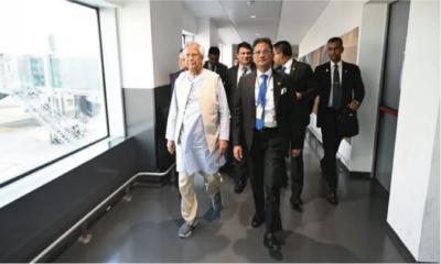 রোমে পৌঁছেছেন প্রধান উপদেষ্টা 