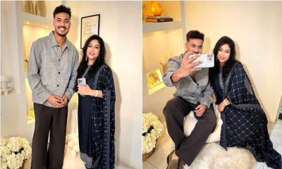 শাবনূরের বারবিকিউ পার্টিতে তাসকিন