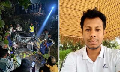 প্রাইভেটকারের ধাক্কায় প্রাণ গেল ছাত্রদল নেতার