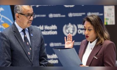 বিশ্ব স্বাস্থ্য সংস্থায় সায়মা ওয়াজেদকে ফেরানোর উদ্যোগ, ভারতের সমর্থন